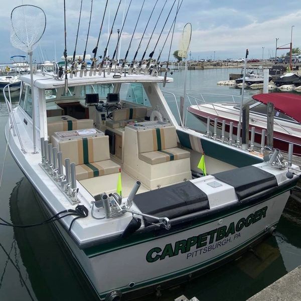 Yacht for Charter with Fishing Equipment