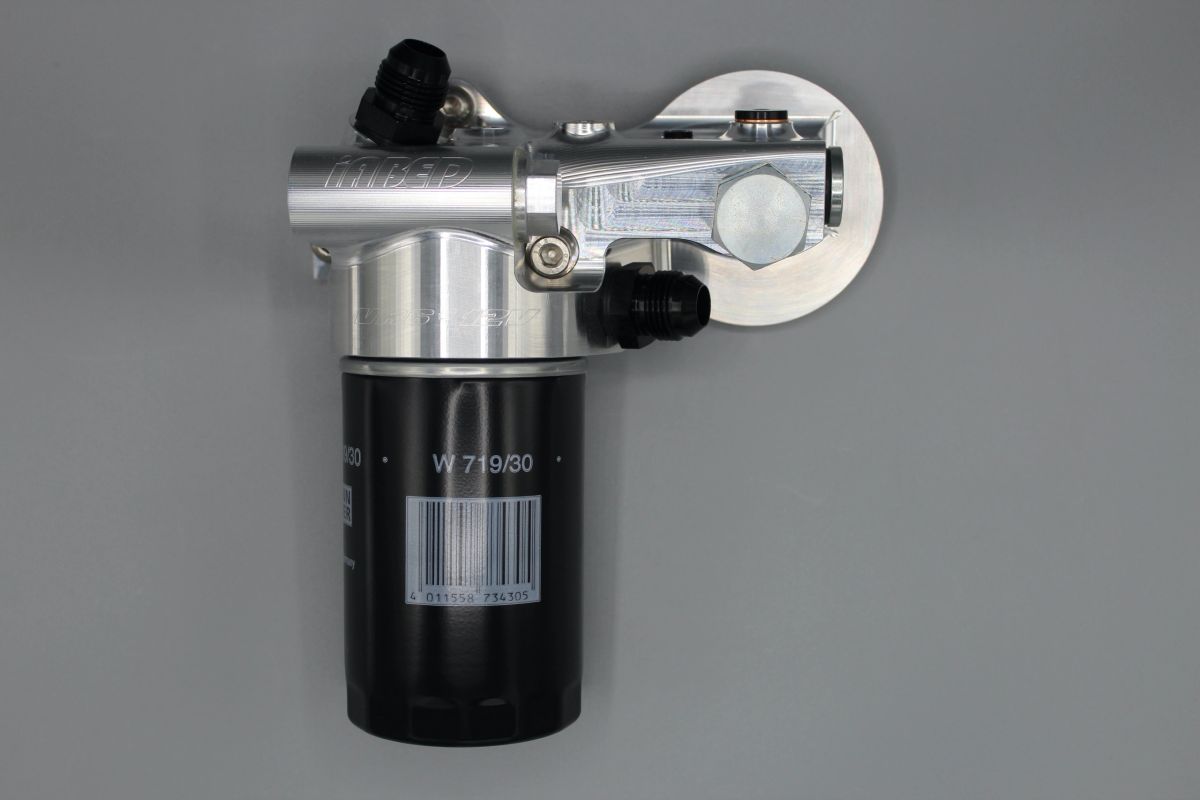 12V VR6 Billet Oil Filter Housing Kit With Internal Thermostat