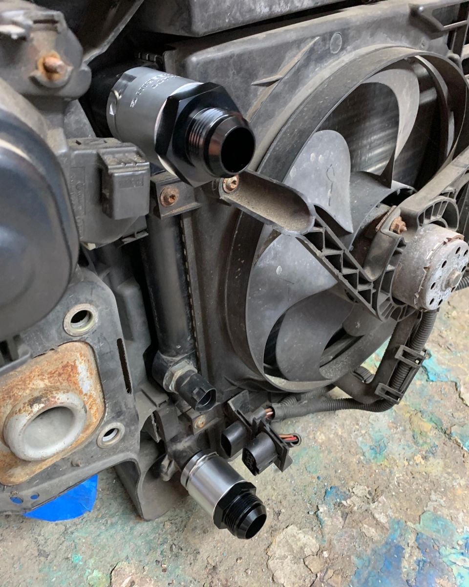 JAAATT Engineering Billet Radiator AN Adapters