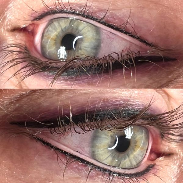 Permanent top/ bottom eyeliner