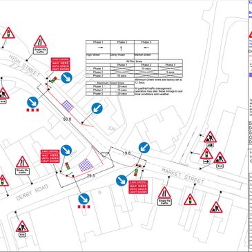 Traffic Management Design Services LTD, traffic management plans, CAD designs