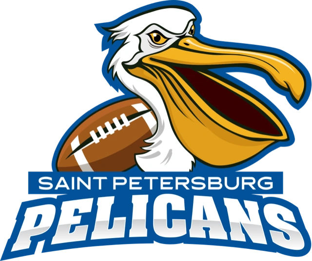 St Petersburg Pelicans Youth Football logo