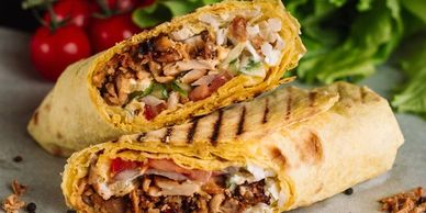 Mushroom Shawarma - Emerald Mushroom Farm