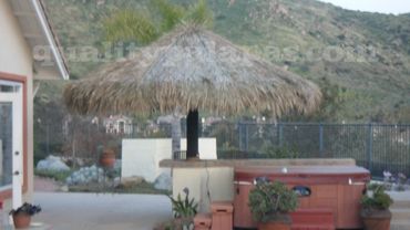 1 post mexican palapa with website in the top of image