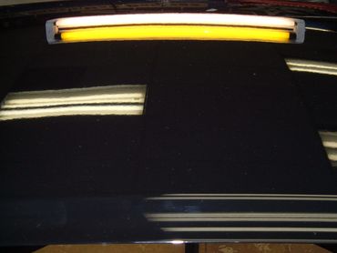 Before and after paintless dent repair on hail damage in Frisco TX