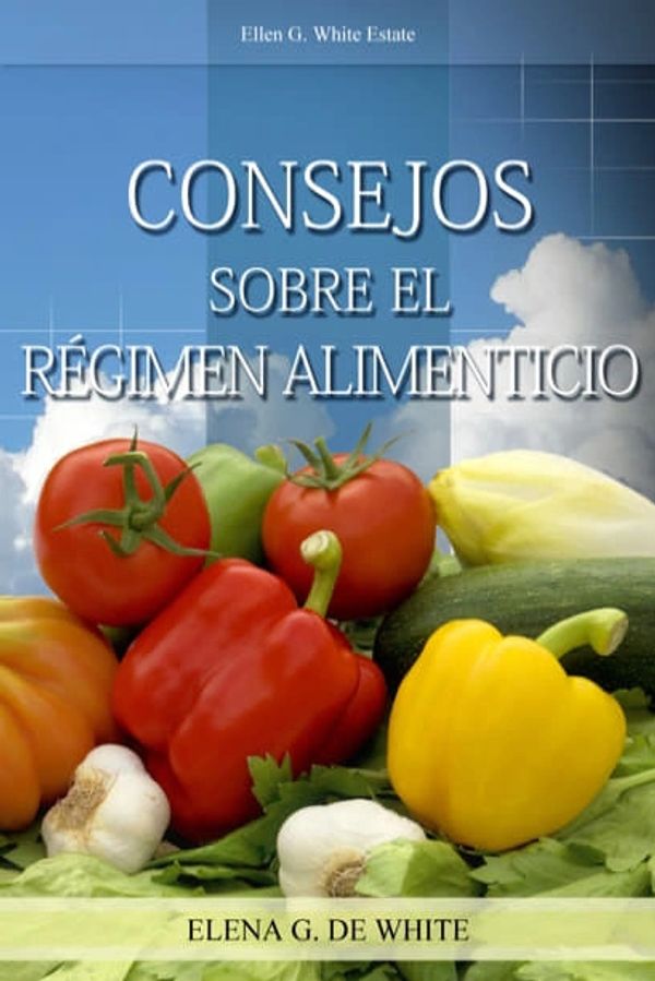 Portada de libro sobre consejos de alimentación con vegetales.