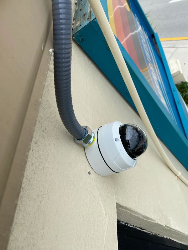 install security camera outside