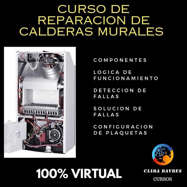 Curso de reparación de calderas murales