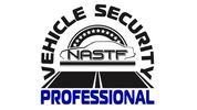 Logo for NASTF Vehicle Security Professional program.