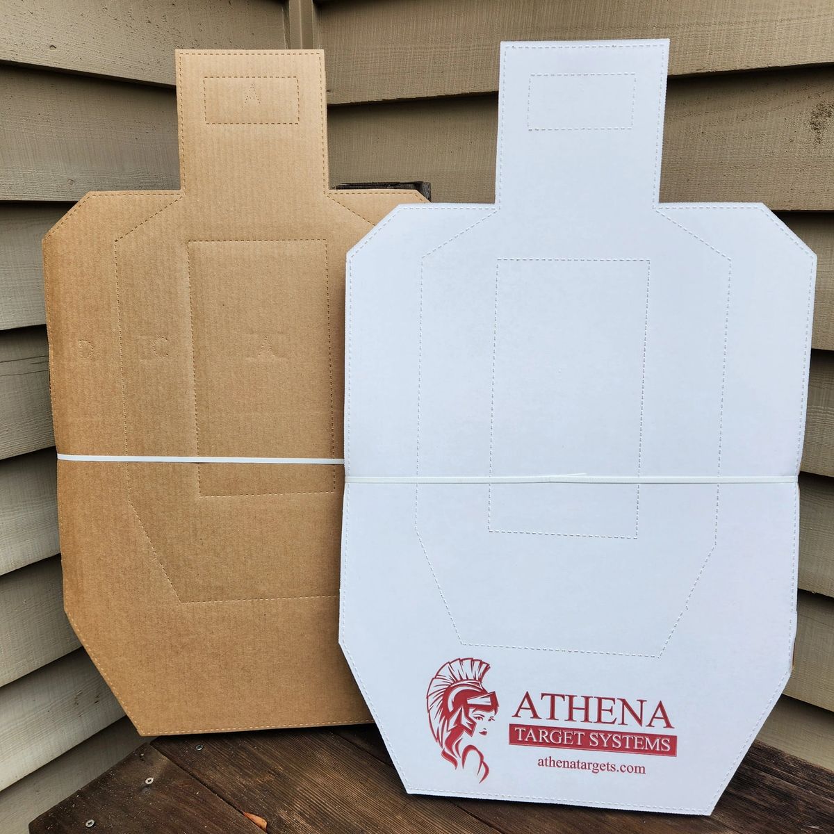 Athena Full-Size Competition Cardboard Targets – 40 Pack