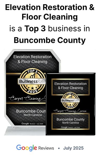 Rated Top 3 Carpet Cleaning Service in Buncombe County by Business Rating