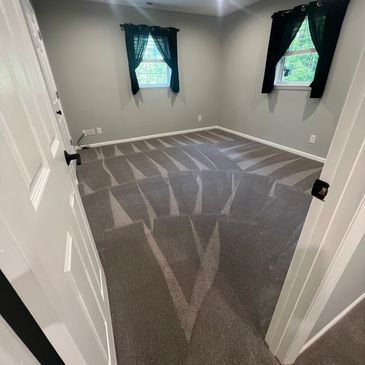 Carpet cleaning job we performed in Asheville North Carolina.