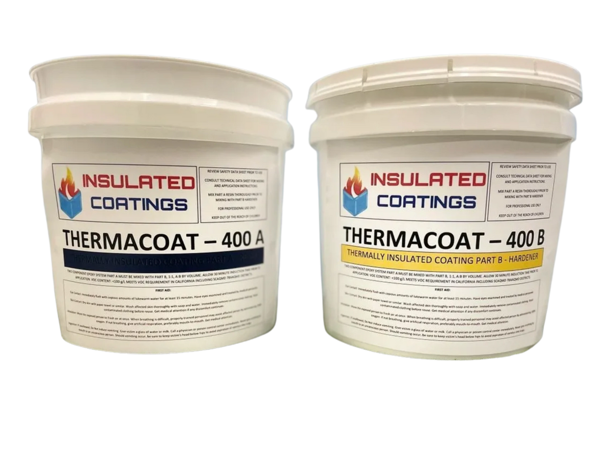 ThermaCoat400 Thermally Insulated Epoxy Coating 4 Gallon Kit