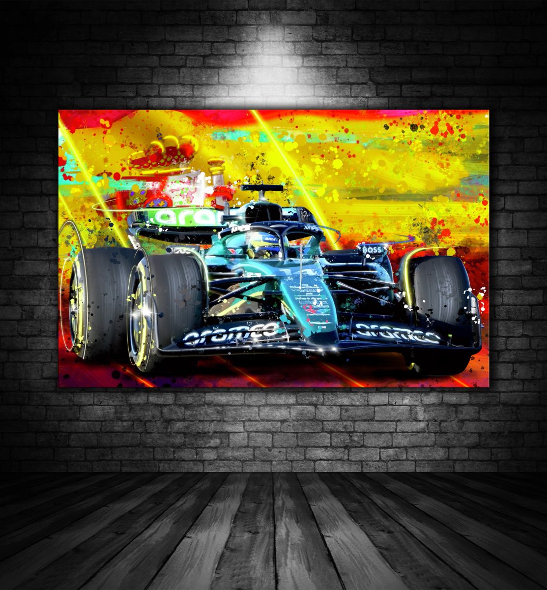 Alonso A3 art print