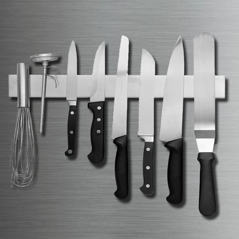 Modern Innovations Double-Sided Magnetic Knife Block without