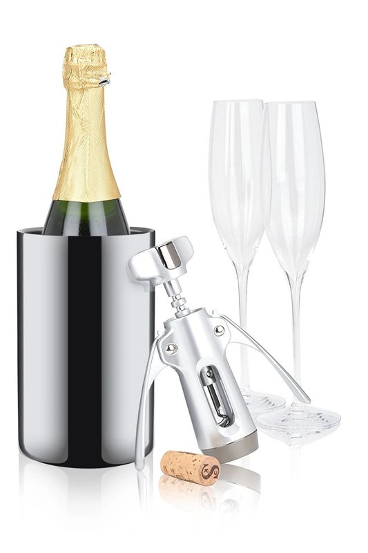 Modern Innovations Elegant Grey Marble Wine Cooler & Champagne Chiller –  Stock Your Home