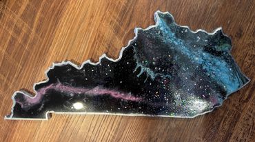 KY NORTHERN LIGHTS 1
UV Pigments 
 16"-  85 / 24" - $120 / 40" - $220)
