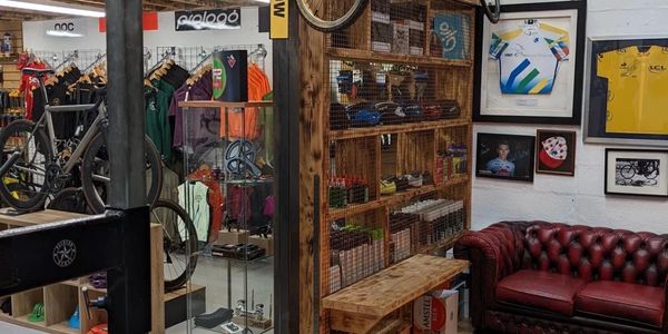Social area at Peloton Rebel.