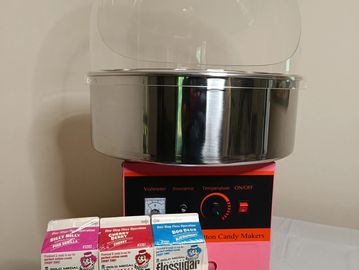 Cotton Candy Machine -
$50 - Machine Only
$80 - Machine and 50 servings