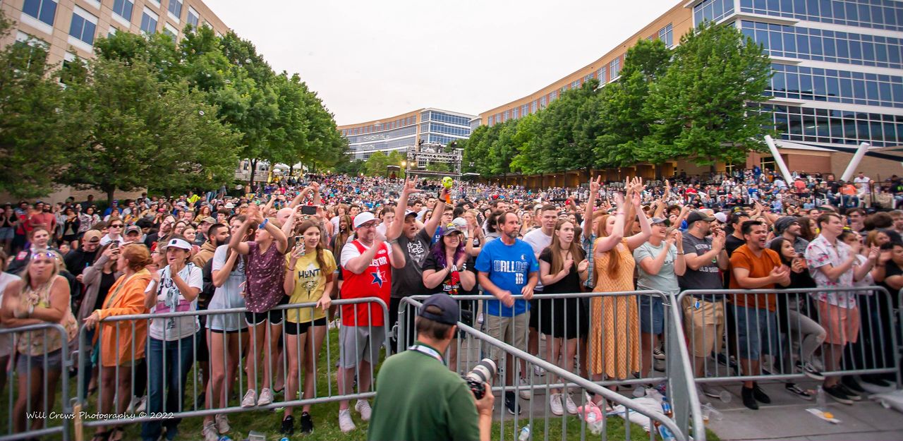 The fans showed up for Neon Trees performance