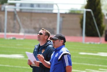 Coach Haris scouting for Bosnian Men's U17 National Soccer Team. Denver, Colorado 2015