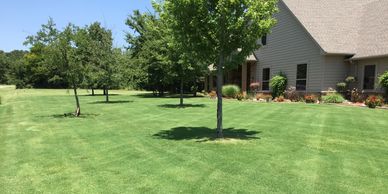 Commercial and residential mowing services.