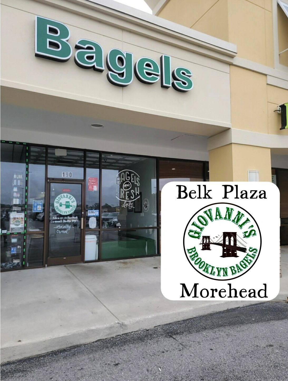 Giovanni's Brooklyn Bagels of Morehead cover
