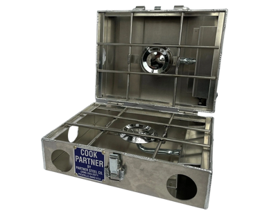 Cook Partner 2 Burner 22 Propane Stove With Windscreen, Two Burner Propane  Stove 