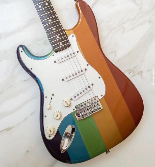 1974 Fender Stratocaster (LH) - Factory Custom Color Display - Not for sale