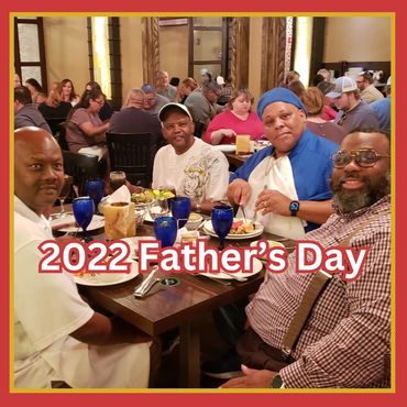 We celebrated the Father with a gift certificate for a lunch at Texas de Brazil. 