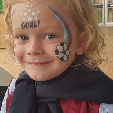 face painting for children 
storytelling through art 
