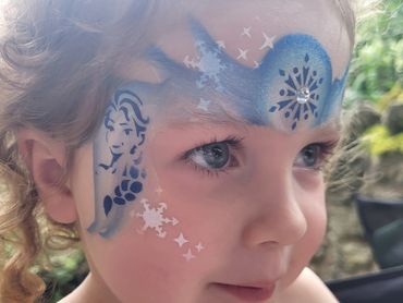 face painting for children 
storytelling through art 