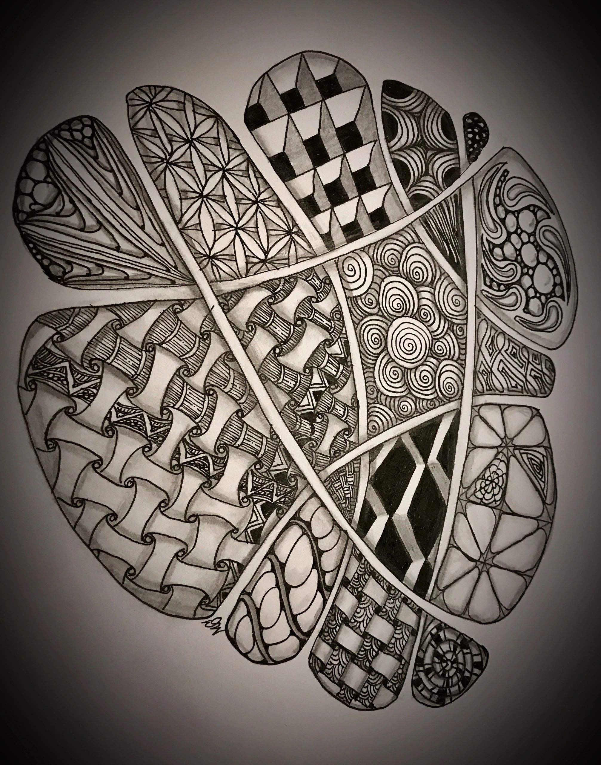 Zentangle | Tangled Stones Studio
