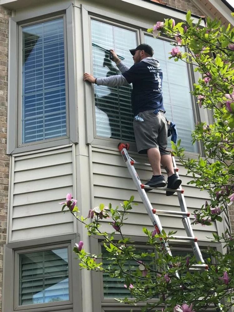 Residential window cleaning 