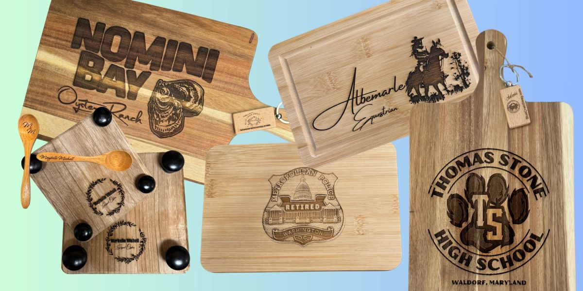 Laser Engraved Carving / Cutting Boards