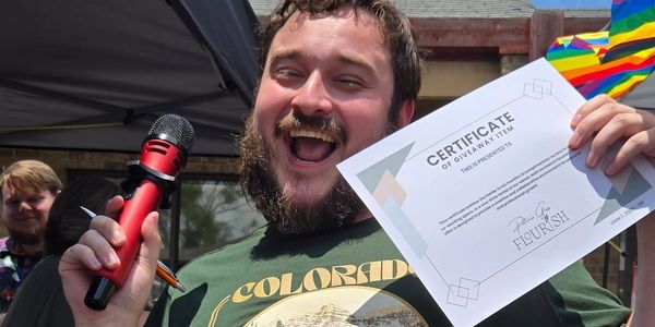 Image features Quoe Stark (He/Him) Member of the Board