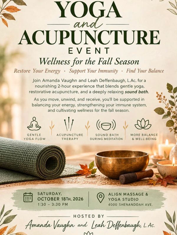 Yoga and Acupuncture Event in Saint Louis