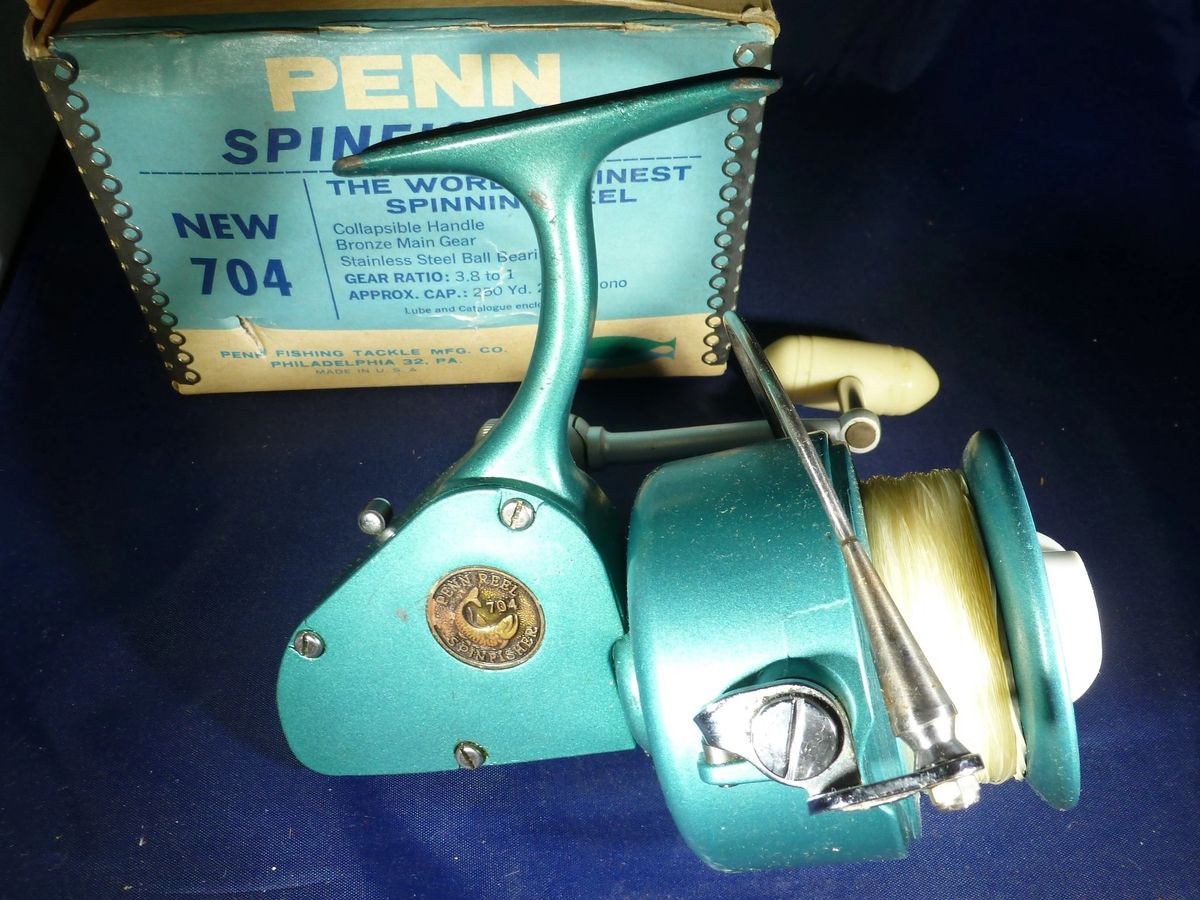 Lightly-Used Penn Spinfisher 704 in Original Box with Papers