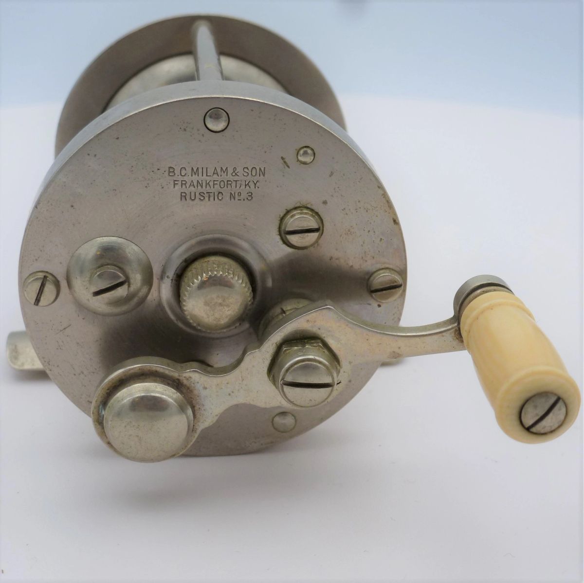 b c milam fishing reels for sale B. C. Milam & Son Rustic No. 3