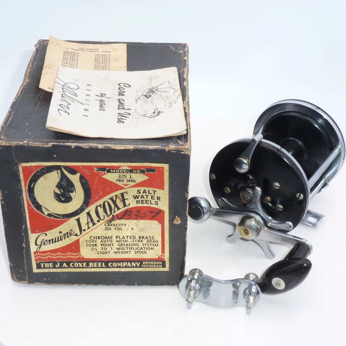 Coxe 325L Surf Casting Reel in Original Box