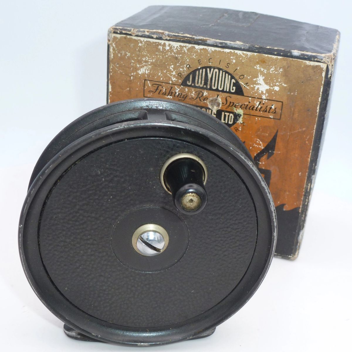 J W Young Condex Trout Reel in Box