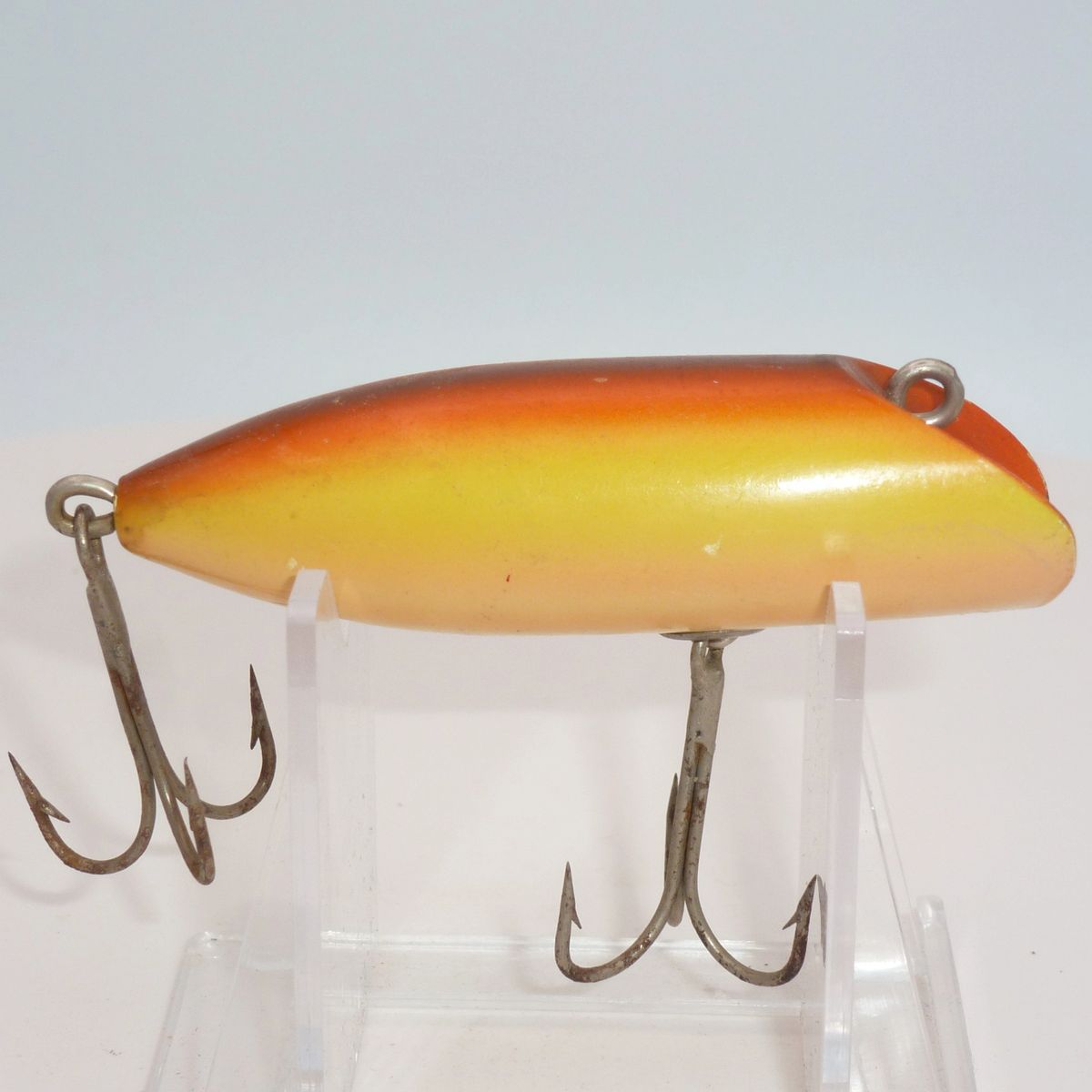 Vintage SOUTH BEND DIVE ORENO Wooden Fishing Lure-Glass Eye-Rare! - La Paz Count