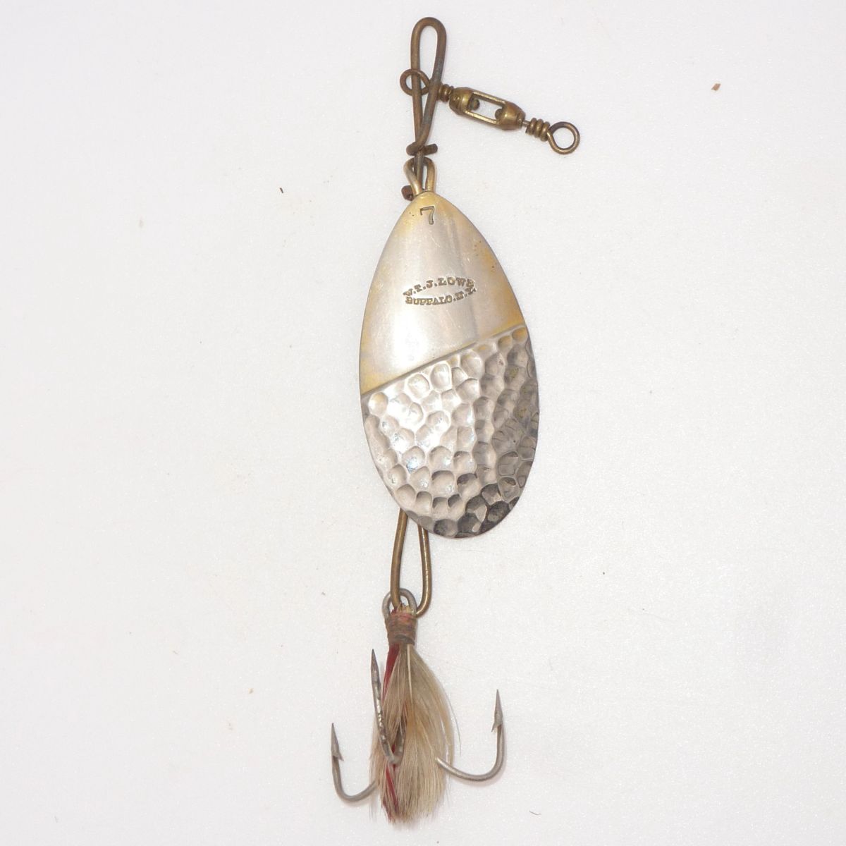 Early, Small Font, Pre-Pflueger, Lowe's Buffalo Spinner No. 7
