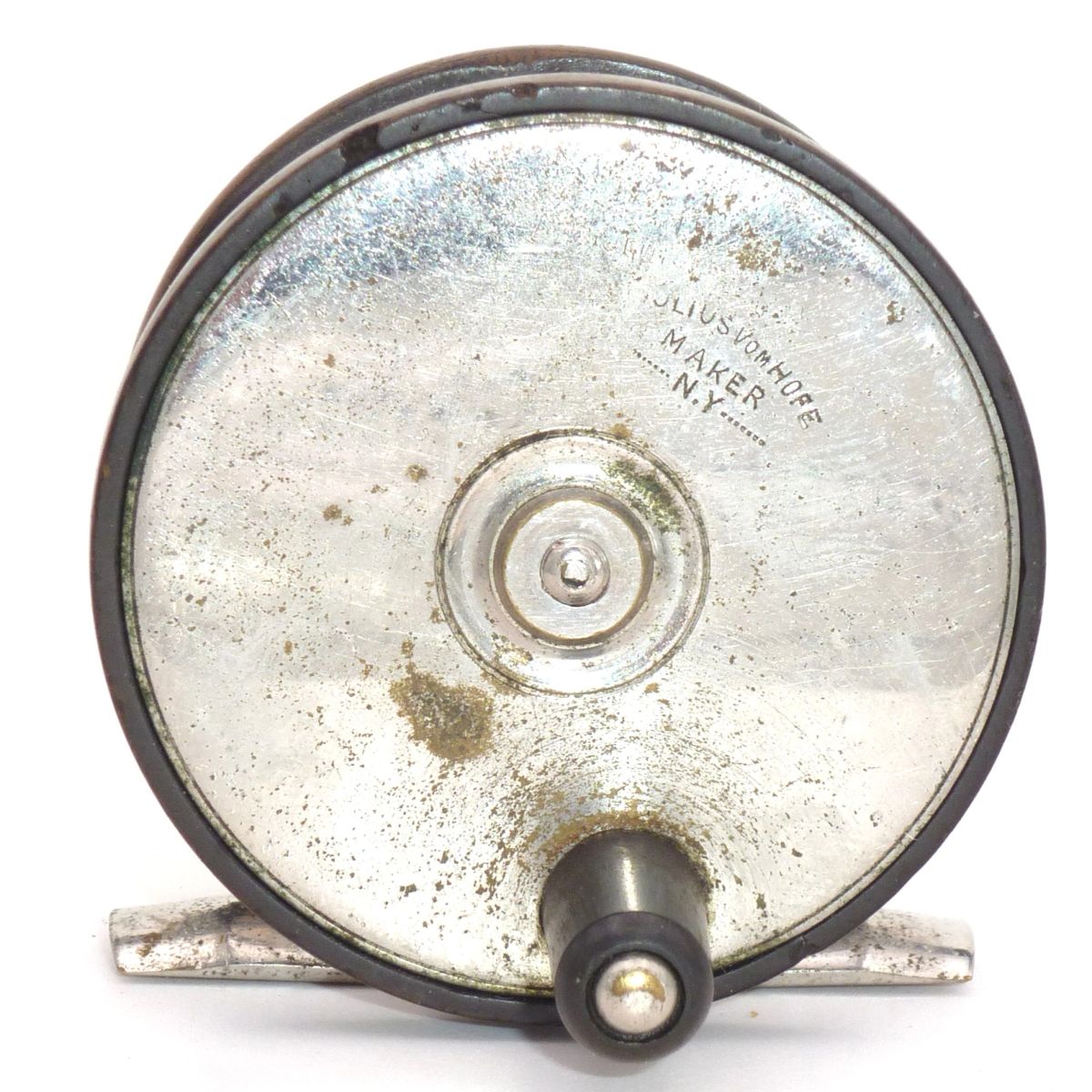 Julius Vom Hofe Revolving Plate Trout Fly Reel, Great Example
