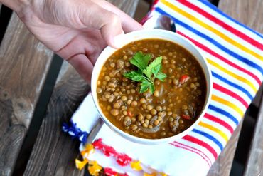 lentils very healthy and vegan 