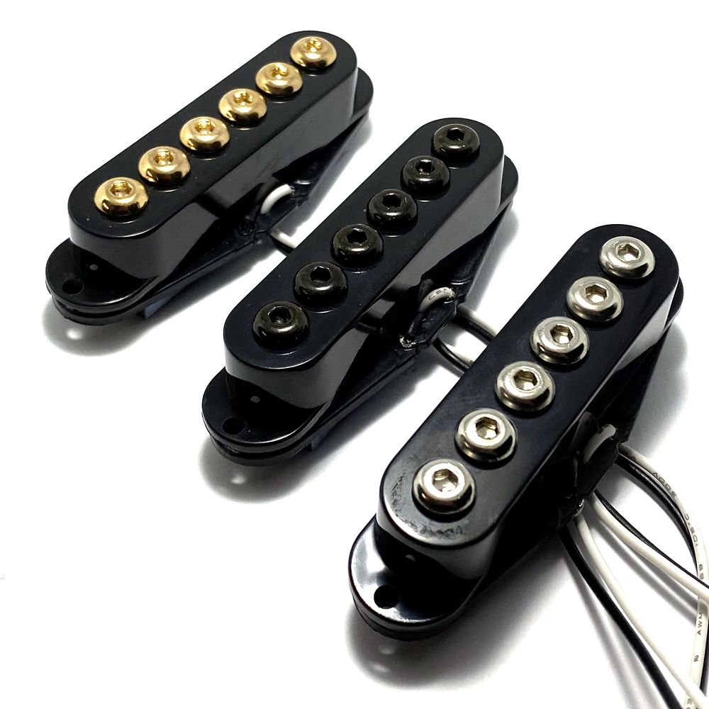 Crusader Single, Bridge Position Dedicated Pickup with Hex Caps ...