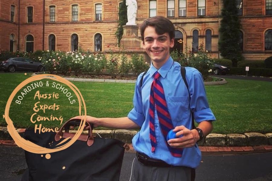 Teenager starting boarding school in Australia. Third culture kid in boarding school in Sydney.