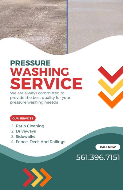 Pressure cleaning and washing by Alpha Auto Detailerz Palm Beach County Florida