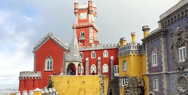 Sinatra palace near Lisbon, Portugal.