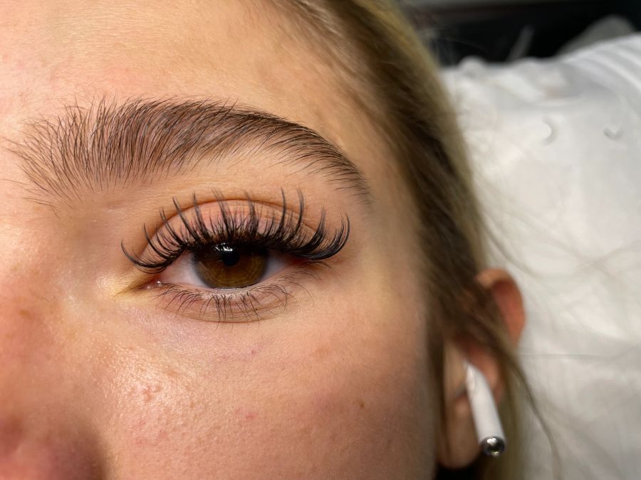 Lash extension result by Grace's Eyelash Looks